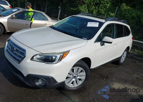 2016 Subaru Outback 2.5I Premium из США, поврежденный, VIN 4S4BSBDCXG3200908